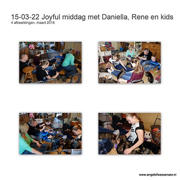 Daniella, Rene en de kinderen genieten weer
